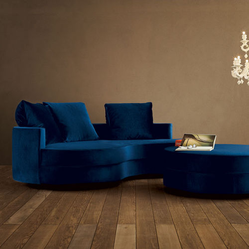 Semicircular sofa - MISTERB - Swan Italia - contemporary / fabric / with removable cover