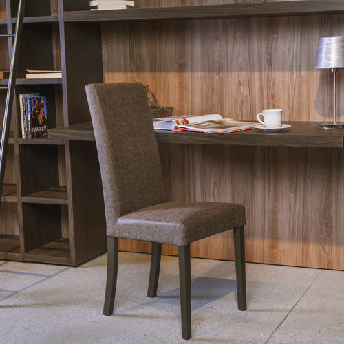 Contemporary chair - LOCARNO - Target Point - indoor / synthetic leather / wooden base