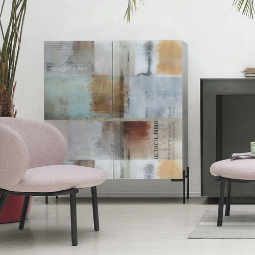 High sideboard DAFNE QUADRA Target Point with long legs