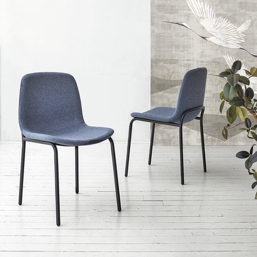 Contemporary chair - TOKIO - Target Point - indoor / fabric / iron base