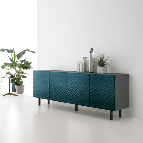 Contemporary sideboard - ALTEA 220 - Target Point - metal / laminate / glass