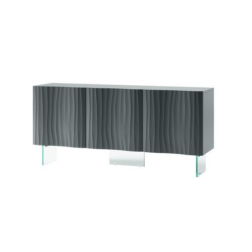 Wall-mounted sideboard - TETI 162 - Target Point - contemporary / metal / lacquered MDF