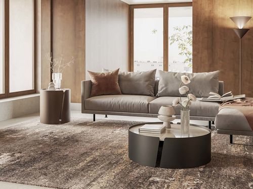 Contemporary coffee table - POD - Target Point - porcelain stoneware / home / living room