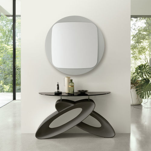 Original design side table - ECLIPSE - Target Point - polyurethane / polyurethane base / round