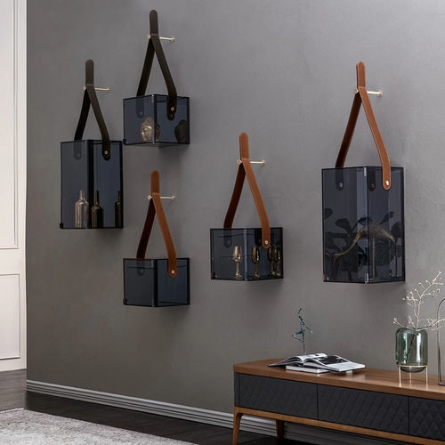 Contemporary display case - CHÈRI - Tonin Casa - wall-mounted / hanging / crystal