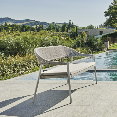 Contemporary sofa - CLEVER - Varaschin - garden / for yacht / poolside