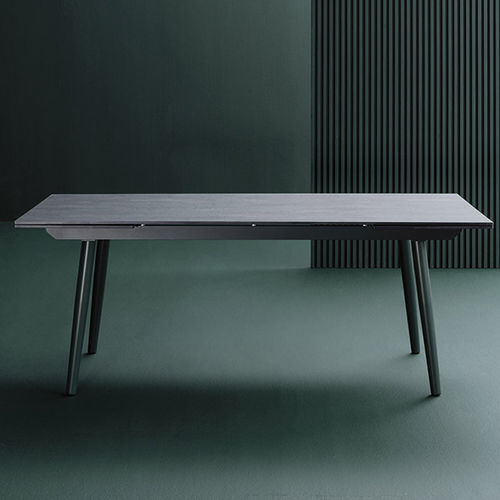 Extending table - Ellisse  - Varaschin - contemporary / HPL / ceramic
