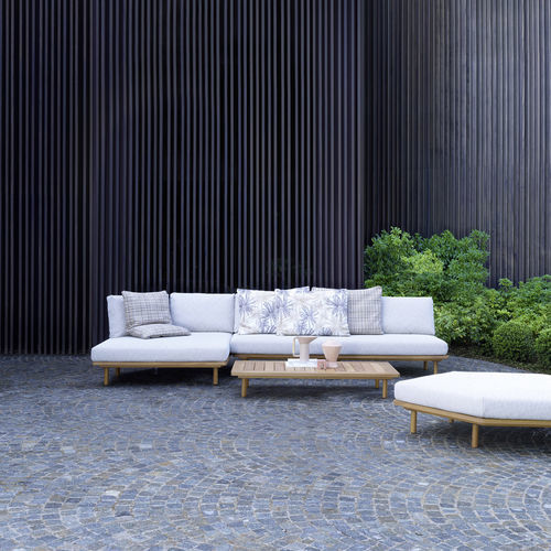 Modular sofa - Emma - Varaschin - corner / contemporary / outdoor