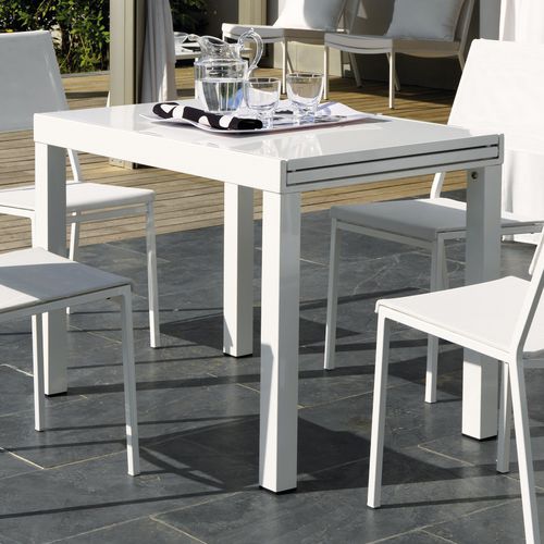 Contemporary table - SF2001 - Vermobil - metal / rectangular / extending