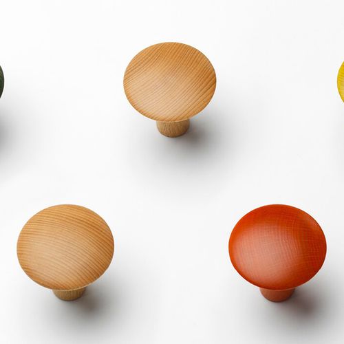 Contemporary coat hook - Woodstock - Zilio A&C - beech / individual