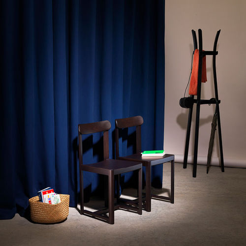 Floor coat rack - Leek - Zilio A&C - contemporary / ash / black