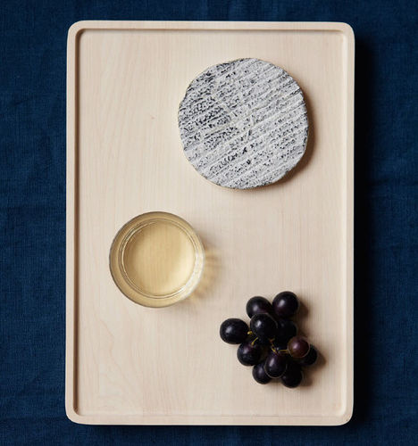 Maple serving tray - Naga - Zilio A&C - for domestic use