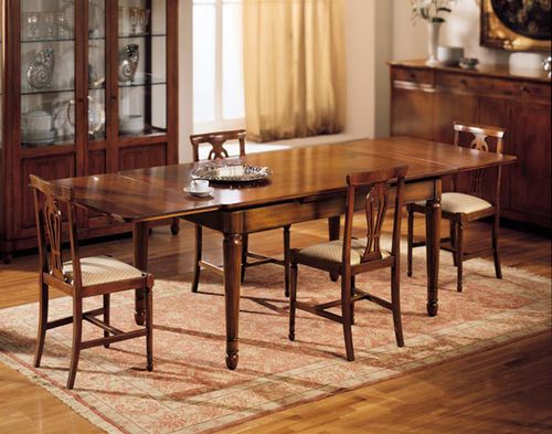 Traditional table - ART. 20/78 180 - Zilio Mobili - wooden / rectangular / extending