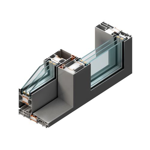 Sliding patio door INOWA FEAL Croatia Ltd. aluminum / triple