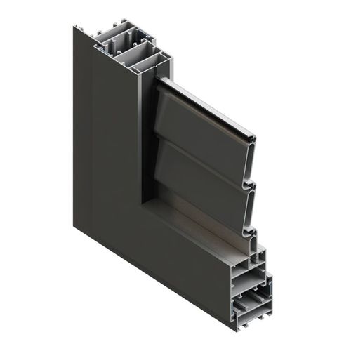Louvre shutter - DALMO - FEAL Croatia Ltd. - aluminum / window / electric