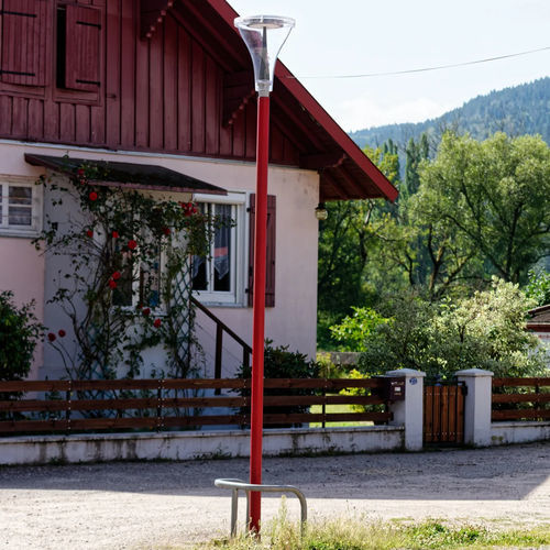 Urban lamp post - BUZZ - Eclatec - contemporary / polycarbonate / aluminum