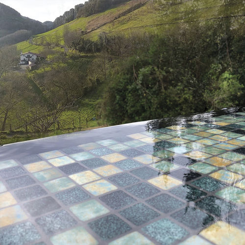 Glass mosaic tile - BALI - REVIGLASS,S.A. - textured / indoor / outdoor