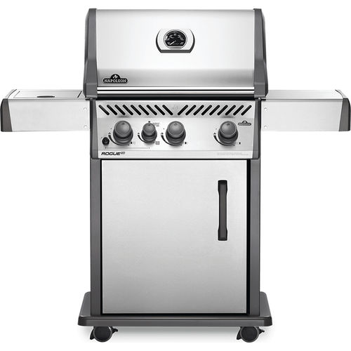 Gas barbecue - ROGUE® XT 425 SIB - Napoleon Gourmet Grills - on casters / stainless steel / with storage compartment