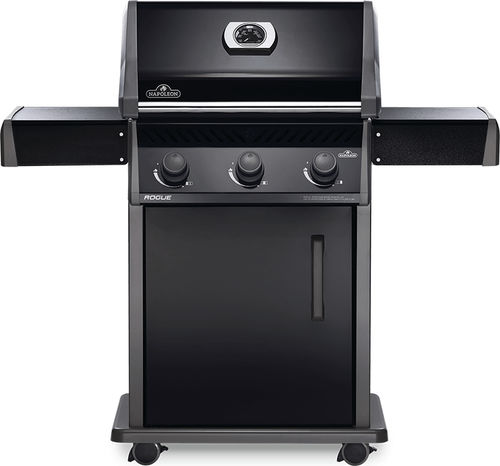Gas barbecue - ROGUE® 425 - Napoleon Gourmet Grills - on casters / cast iron / stainless steel