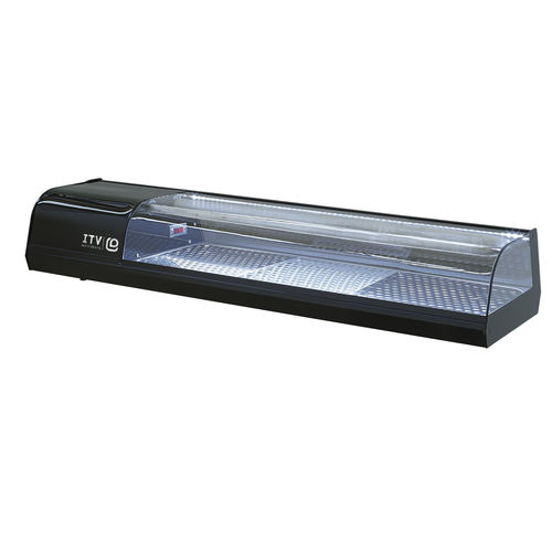 Sushi refrigerated display case - 180 - ITV Ice Makers, S.A. - counter / countertop / for commercial kitchen