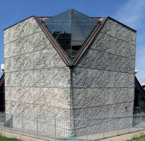 Facade form liner - CHEYENNE - RECKLI GmbH - stone look / stamped concrete