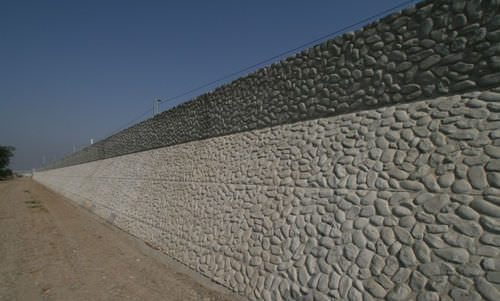 Facade form liner - BRETAGNE - RECKLI GmbH - stone look / stamped concrete