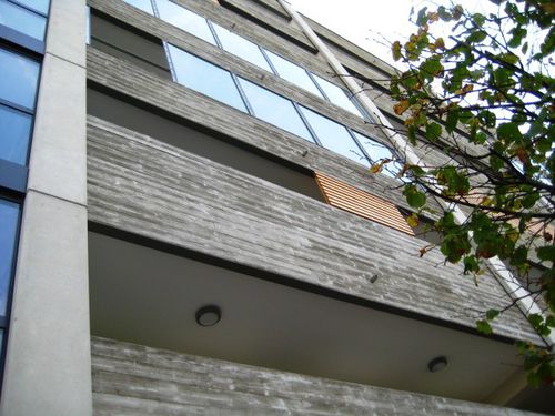 Facade form liner - FRASER - RECKLI GmbH - wood look / stamped concrete