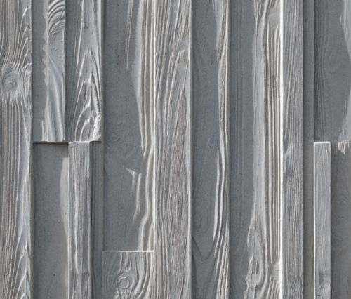 Facade form liner - RUSTIC - RECKLI GmbH - wood look / stamped concrete