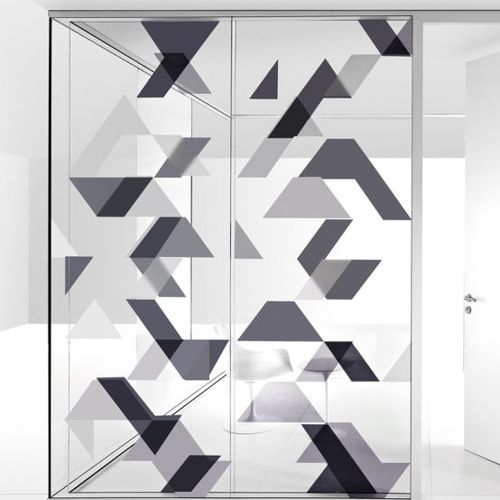 Removable partition - METROPOLINES 1 - Clestra - with glass panel / commercial / for offices