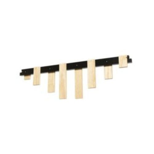 Wooden suspended ceiling - LAUDESCHER - strip / for conference rooms / auditorium