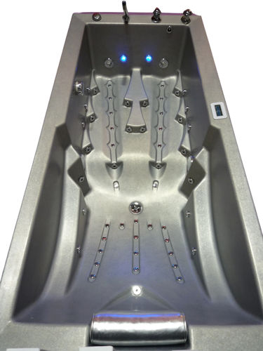 Whirlpool bathtub - MÉDICALYS - Condor - professional / medical / metal