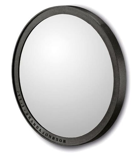 Wall-mounted bathroom mirror - SOHO - Condor - contemporary / round / steel