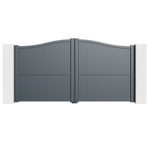 Swing gate - GORA - TSCHOEPPE INDUSTRIE - right / left / aluminum