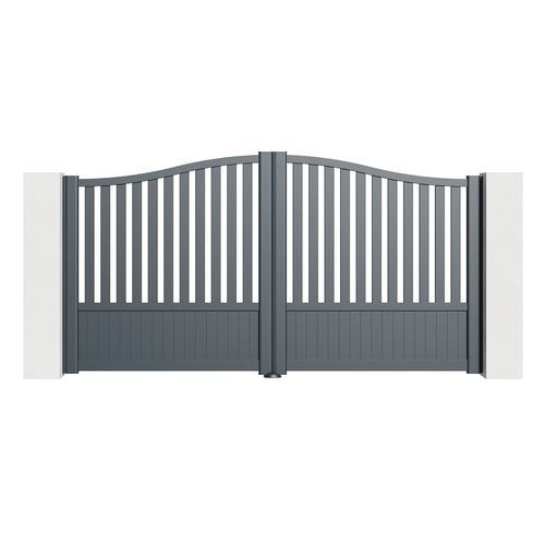 Swing gate - PORTAIL AGON - TSCHOEPPE INDUSTRIE - right / left / aluminum