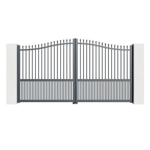 Swing gate - BELVOIR - TSCHOEPPE INDUSTRIE - right / left / aluminum