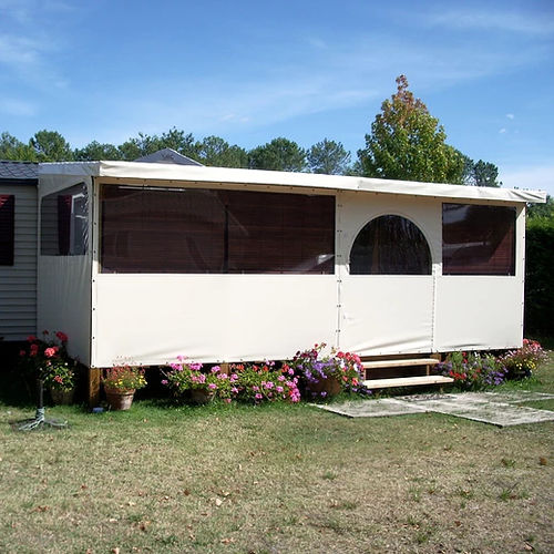 Acrylic protective tarpaulin - Socotex - Abritez-vous chez nous - for facade / for tents / for exterior fittings