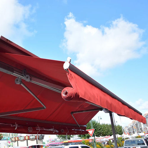Curtain fabric - Socotex - Abritez-vous chez nous - for roller blinds / solar protection / plain