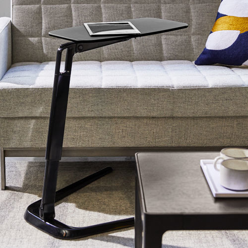 Contemporary computer table - FREE STAND - Coalesse - single column / commercial