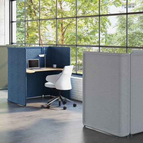 Classic conference chair - MASSAUD - Coalesse - indoor / fabric / polypropylene