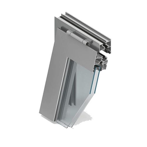 Aluminum window profile - MB-59S CASEMENT - Aluprof S.A - thermal break