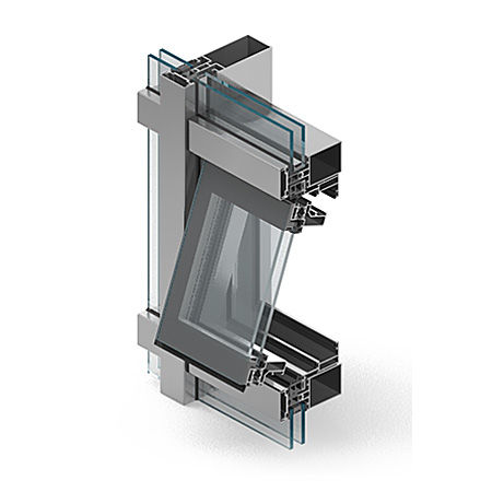 Glass facade system - MB- SG50 - Aluprof S.A