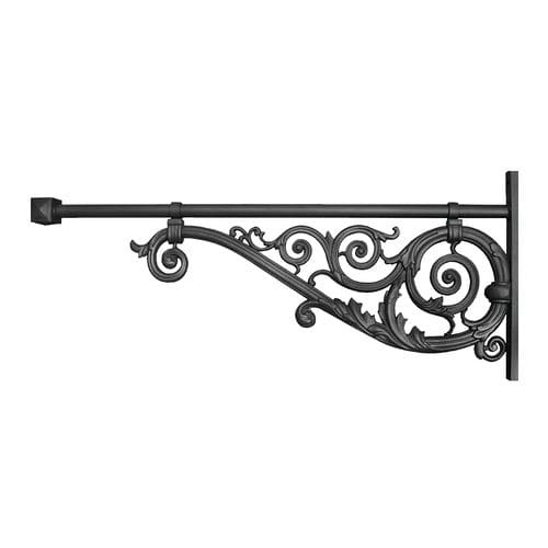 Steel street light bracket - AILES D’ANGE - Fontes de Paris - aluminum
