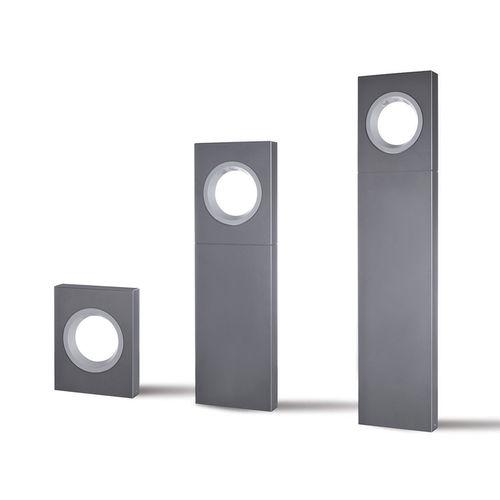 Urban bollard light - MOON - Platek s.r.l. - contemporary / aluminum / LED