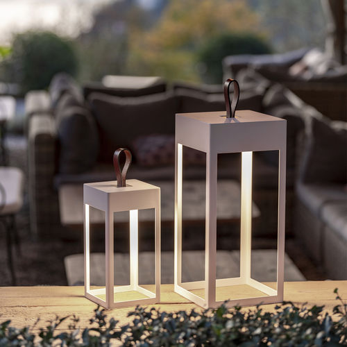 Table lamp - ETEREA 2.0 - Platek s.r.l. - stainless steel / contemporary / rechargeable