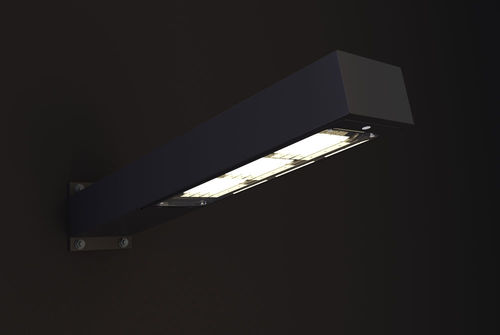 Contemporary wall light - SHIRAZ - Technilum - outdoor / aluminum / linear