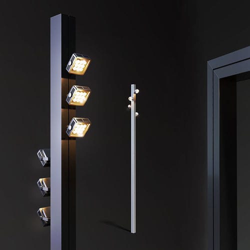 Urban lamp post - MANSENG PM - Technilum - contemporary / aluminum / LED