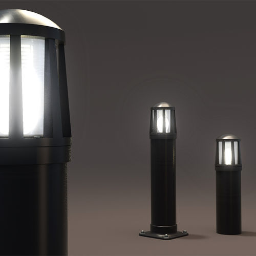 Home bollard light - FAROL - Technilum - urban / contemporary / aluminum