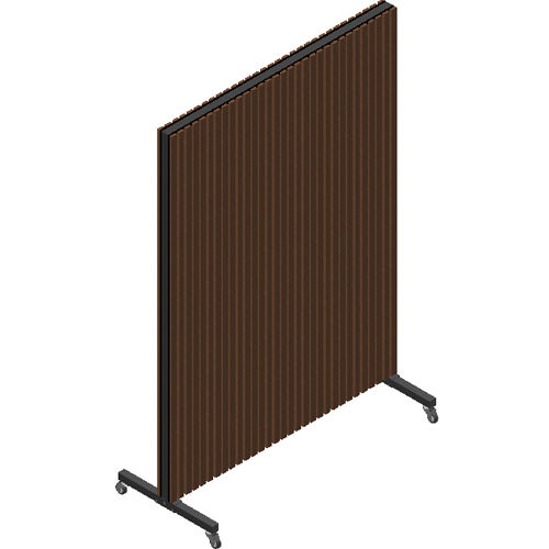 Removable partition - SPACE DECOR SILENCE - Ideatec Advanced Acoustic Solutions - wooden / MDF / polyester