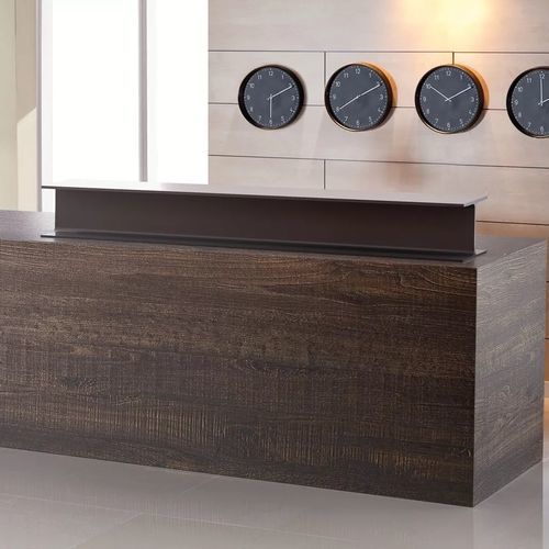 Laminate reception desk - METROPOLIS - Fit Interiors - melamine
