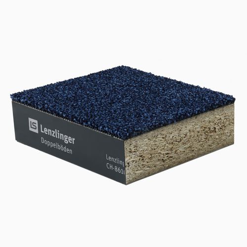 Galvanised steel raised access floor - PSBT-38  - Lenzlinger Access Floors - particle board / fire-rated / anti-static
